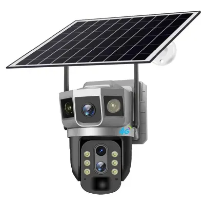 SOLİNVED GÜNEŞ ENERJİLİ PTZ 4G (10K Zoom) - CM 27 SOLAR KAMERA