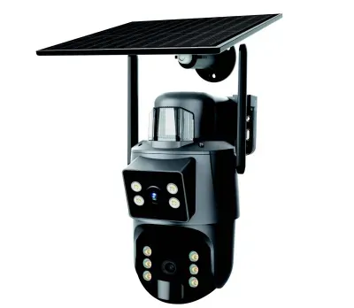 SOLİNVED ÇİFT LENSLİ GÜNEŞ ENERJİLİ PTZ HD - CM 09 - SOLAR KAMERA